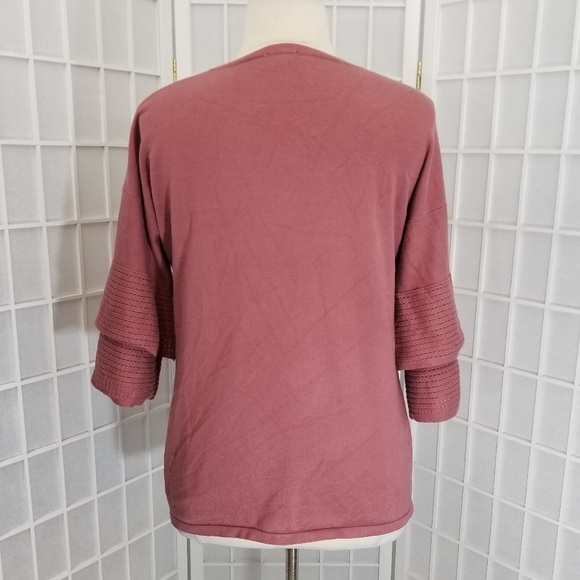 Avenue Bell Layered Pullover Sweater - 14/16 (1X) - Picture 4 of 8